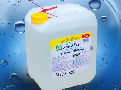 Aquatics PH-МИНУС жидкий 10 л.(12кг)